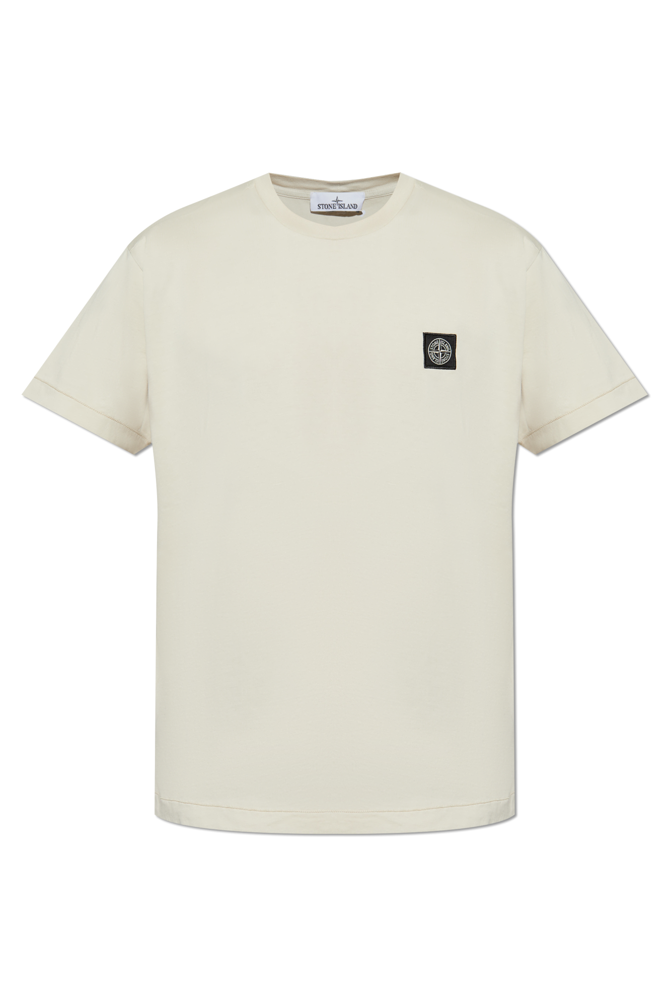 Tシャツ・カットソー IONSEOUL Stone Temple Washed Sweatshirt Zielony T-shirt z logo Stone Island - Vitkac Polska